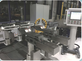 ZCN090B-X（1550、2500）跑道式線圈數(shù)控包帶機(jī)（機(jī)械爪結(jié)構(gòu)）